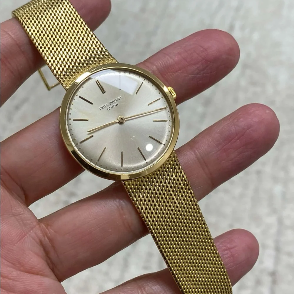 PATEK PHILIPPE Calatrava 3429 18K Yellow Gold unisex watch 35mm. Manual wind. - Picture 3 of 16